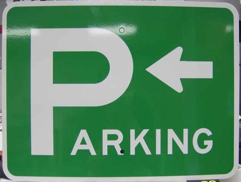 Custom Parking Lot & Traffic Control Signs