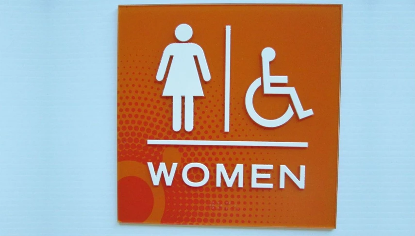 Signage for Bathrooms in Naples