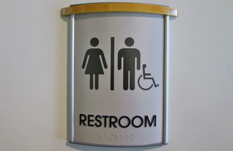 Signage for Bathrooms in Pelham