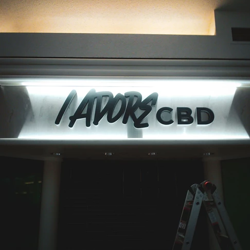 CBD | Gatorfoam | Dimensional Lettering | Corporate Branding Signs | Retail Signs & Point of Purchase Graphics | Beavercreek, OH |