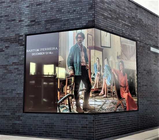 Outdoor Wall Graphics for Retail Space