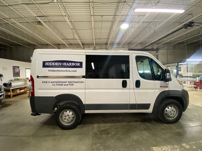 Vehicle Lettering | Hospitality & Lodging Signs | Erie, PA | Vinyl