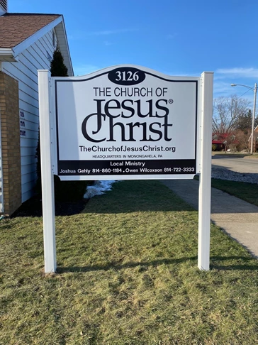 Post & Panel Signs | Church & Religious Organization Signs | Erie, PA | Aluminum