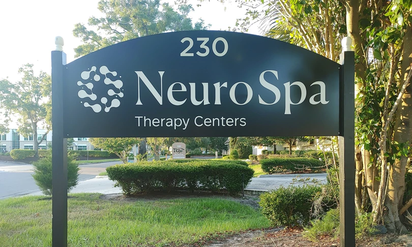 Post & Panel Signs | Healthcare Signs | Winter Park | Metal | Main ID Sign