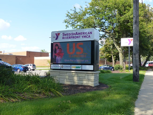 Custom Monument Signs | LED & Electric Signs for Business | Gym, Sports and Fitness Signs | Rockford, IL