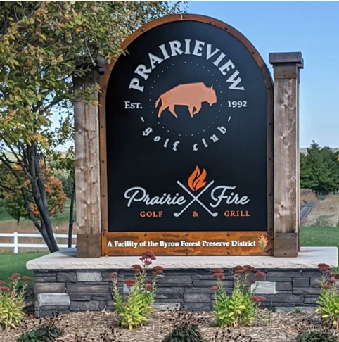 Custom Monument Signs | LED & Electric Signs for Business | Golf Course, Country Club, & Outdoor Venue Signs | Byron, IL