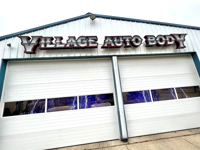 Channel Letters | Auto Dealerships & Repair Signs | Loves Park, IL | Aluminum | Branding | Outdoor Signs | Signage | Exterior Signs | Village Auto | Signsnow