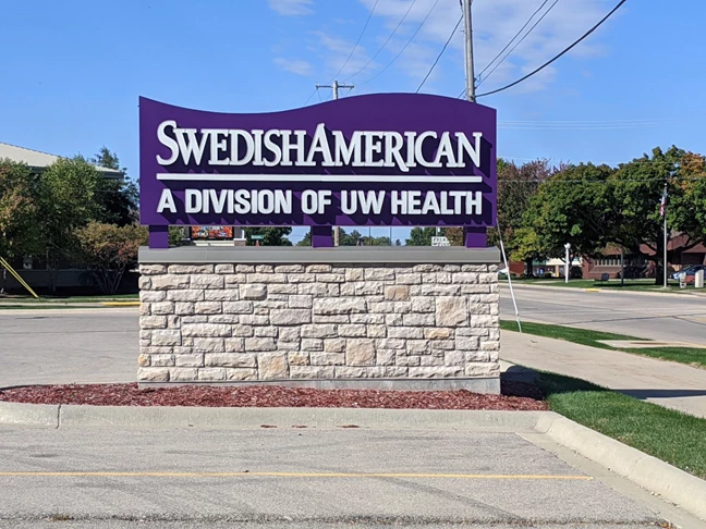 Monument Signs - Rockford | Custom Monument Signs | Healthcare | Rockford, IL