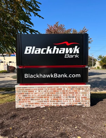 Monument Signs | Banking & Financial Institution Signs | Rockford, IL | Aluminum | Signage | Signs | Design | Banners