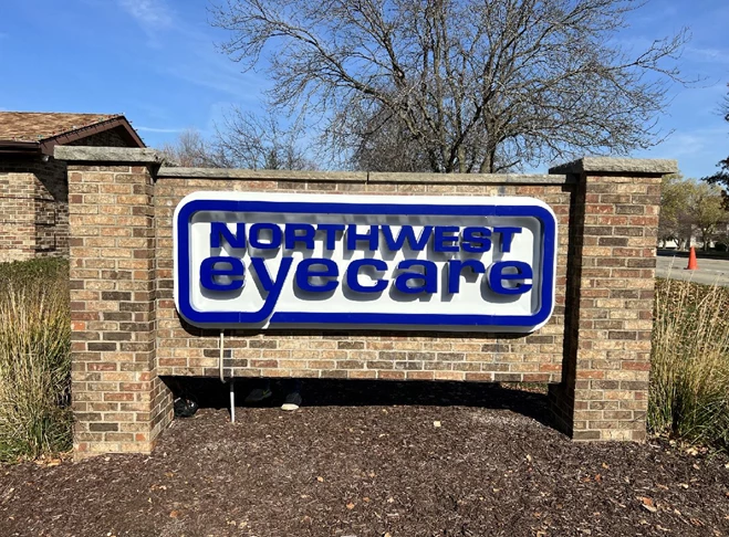 Monument Signs | Healthcare Clinic and Practice Signs | Freeport, IL | vinylwraps | Northwest Eyecare | Signs | Signage