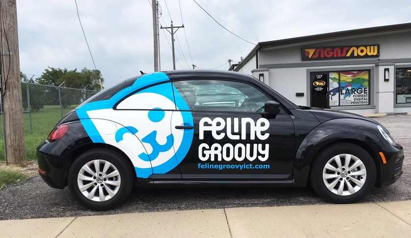 Partial Vehicle Wraps | Custom Vehicle Graphics and Lettering | Professional Services Signs | Wichita, Kansas
