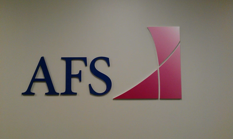 3D Logo Sign for AFS in Kansas City, MO