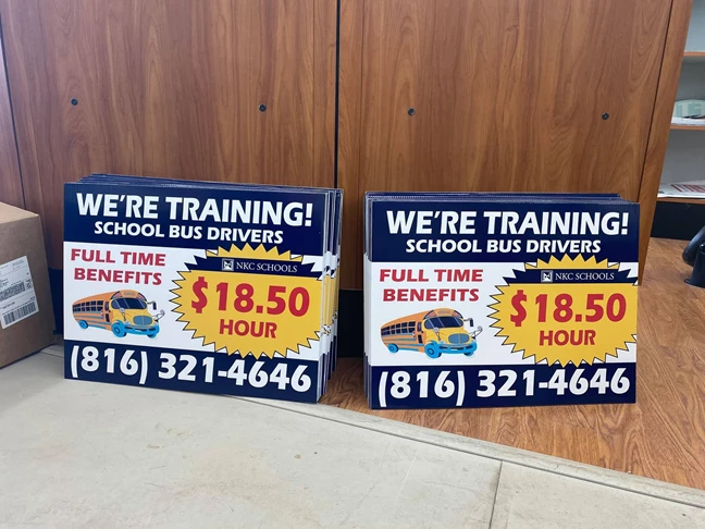 Yard Signs / Real Estate Signs | Schools, Colleges & Universities Signs | Kansas City, MO | Corrugated Plastic / CoroplastTM