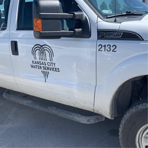 Vehicle Lettering | Government and Municipal Signs | Kansas City, MO | Vehicle Vinyl