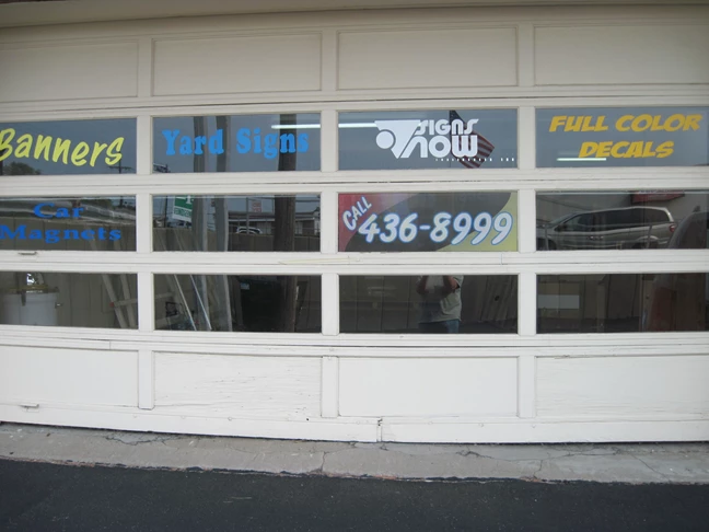 Window Graphics | Vinyl Lettering | Advertising & Marketing Agency Signs | Gladstone, MO | Window Decals 