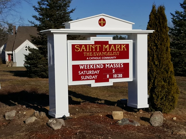 Post & Panel Signs | Churches & Religious Organizations | Londonderry, NH