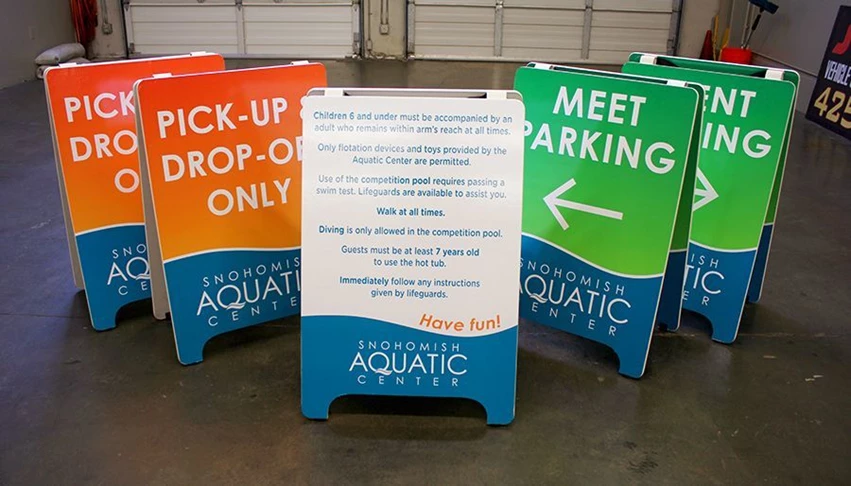 A-Frame Signs in Downers Grove