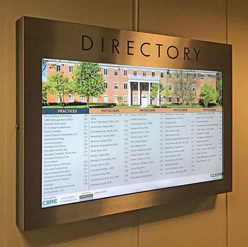 Directory Signs in Erie