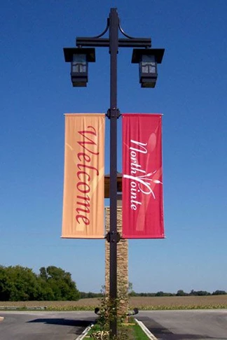 Pole Banners in Blaine