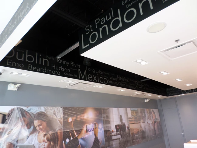 Ceiling Graphics & Displays in Holland
