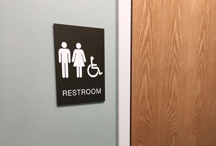 Signage for Bathrooms in Winter Park