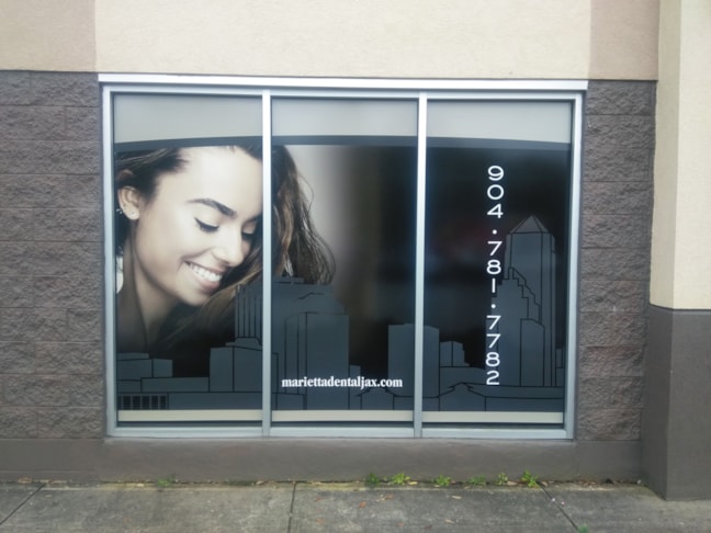 Performated Window Graphics Perforated Window Graphics | Signs Now