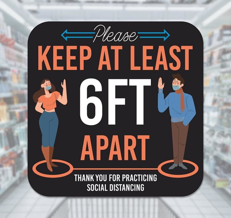 Social Distancing Signs for Public Spaces Signs Now