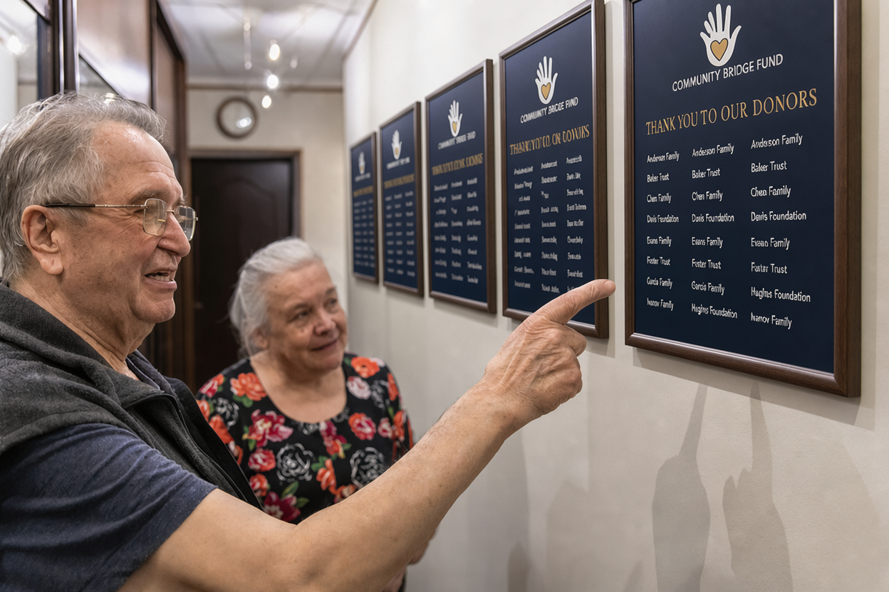 How to Design a Donor Recognition Wall That Inspires More Giving