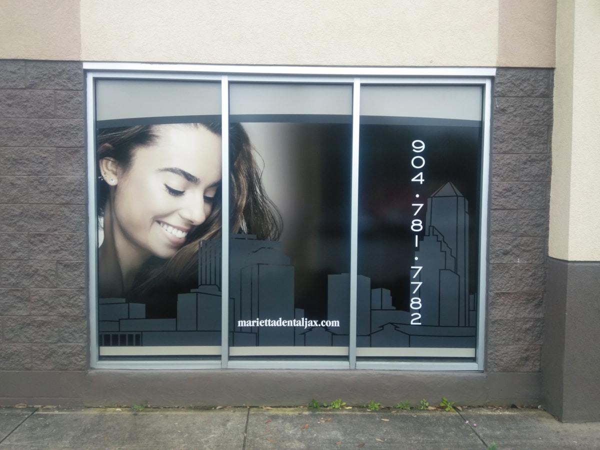 Custom Window Graphics FREE QUOTE Signs Now