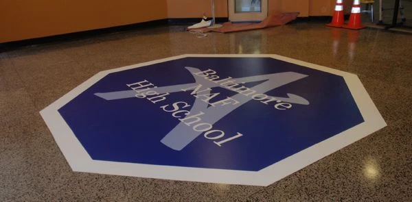 Floor Graphics in Moses Lake