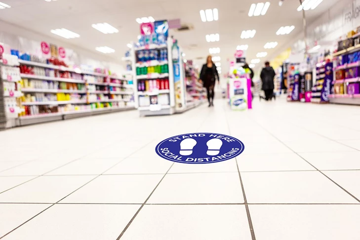 Floor Graphics in Plymouth