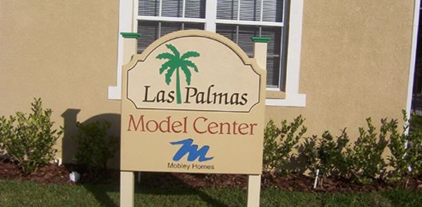 Model Home Panel Sign Custom Post and Panel Signs | Signs Now
