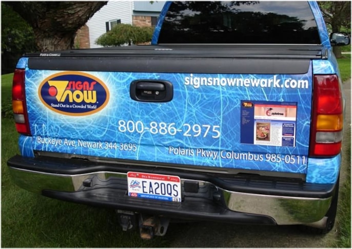 Vehicle Wraps by Signs Now Newark