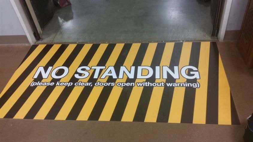 Floor Graphics in Beavercreek