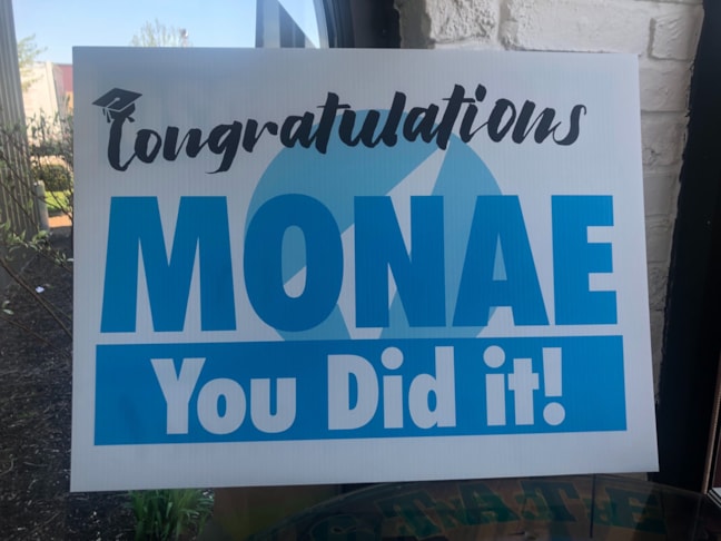 Graduation Signs | Plastic Signs & Yard Signs | Schools, Colleges & Universities | Dayton, OH