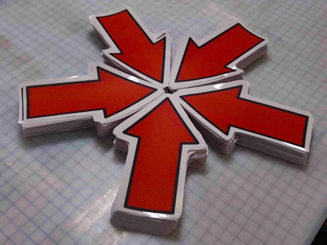 Arrows | Social Distancing Arrows | Social Distancing Signs | Floor Graphics | Retail | Hamilton, OH