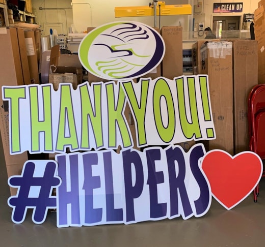 Plastic Signs & Yard Signs Plastic Signs & Yard Signs