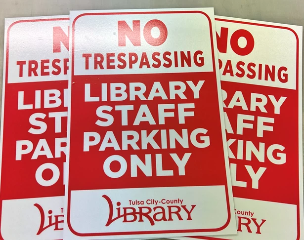 Parking & Traffic Signs | Government and Municipal Signs | Tulsa, OK | Aluminum