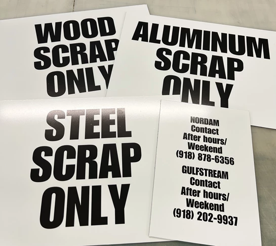 Wayfinding Signs | Manufacturing Signs | Tulsa, OK | Aluminum