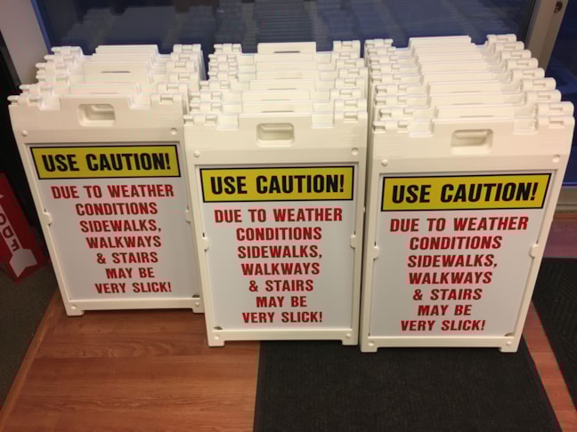 A-Frames | A-frame Wayfinding Signs | Construction Signs | Portland Oregon