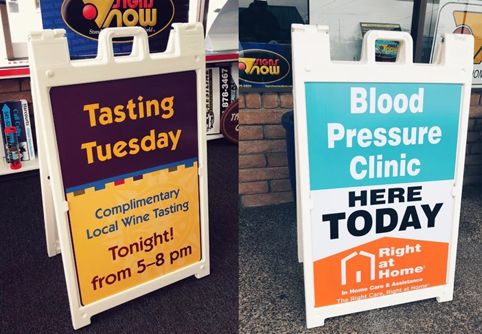 A-Frame Retail Signs