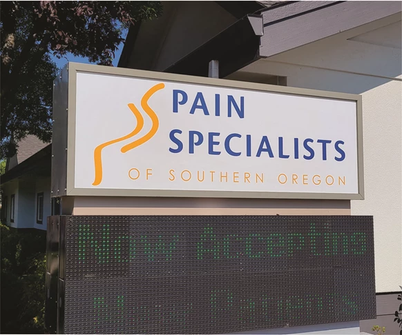 Backlit Monument Signs | Vinyl Lettering & Graphics | Healthcare Clinic and Practice Signs | Medford, Oregon