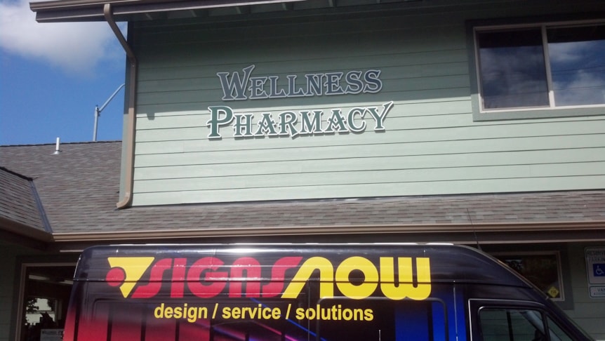 Outdoor Wall Letters & Graphics