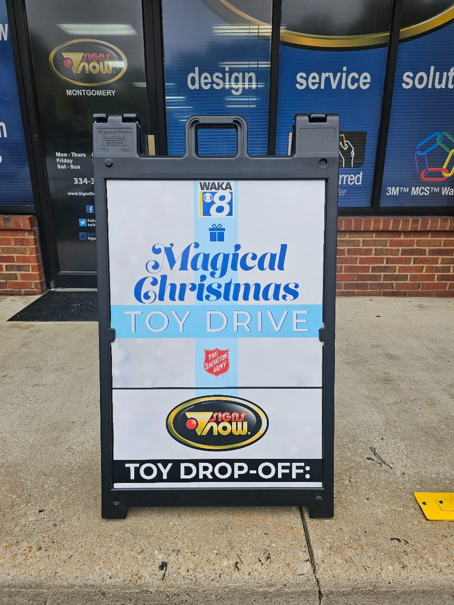 Help Spread Holiday Cheer with Signs Now Montgomery's Magical Christmas Toy Drive
