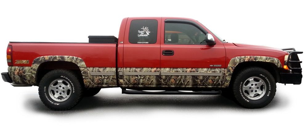 Transform Your Ride with Realtree® Camo Wraps