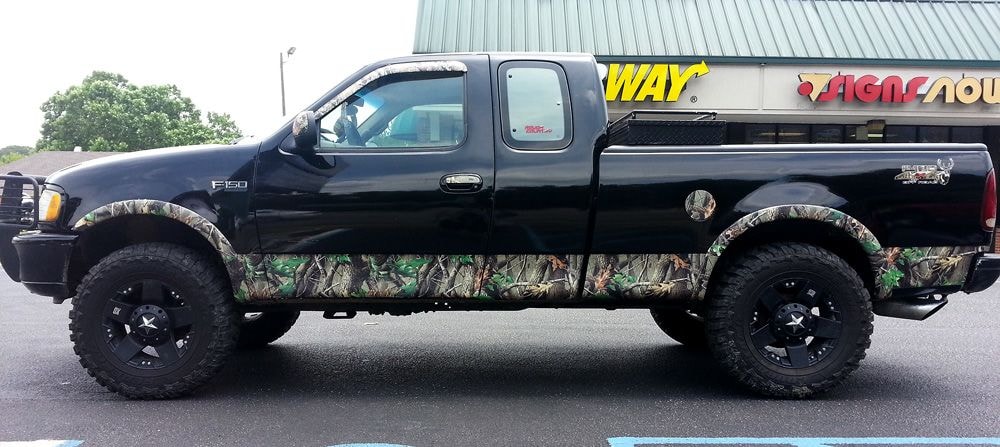 Transform Your Ride with Realtree® Camo Wraps