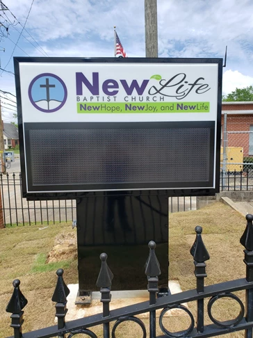 LED & Electric Signs for Business | Digital Display Signage | Churches & Religious Organizations | Montgomery, Al