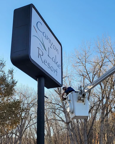 Pylon Signs | Golf Course, Country Club, & Outdoor Venue Signs | Rapid City, South Dakota | Vinyl
