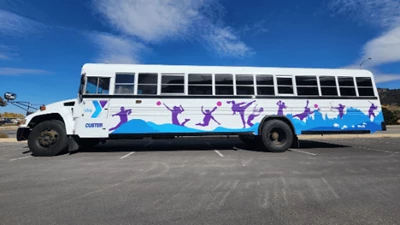 Custer YMCA Bus Wrap