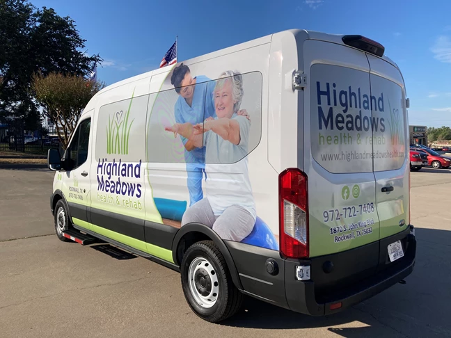 Vehicle Wraps | Physical Therapy and Chiropractic Signs | Rockwall, TX | Vinyl